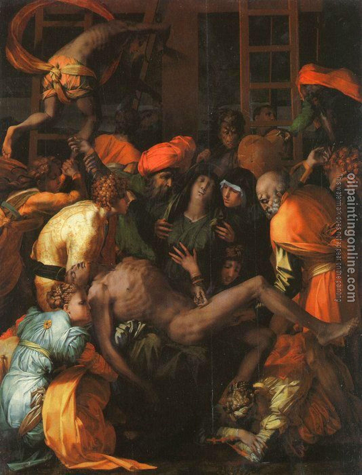 Fiorentino, Rosso - Deposition from the Cross
